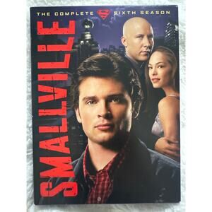 The Complete Sixth Season of Smallville. Has 6 DVD’s